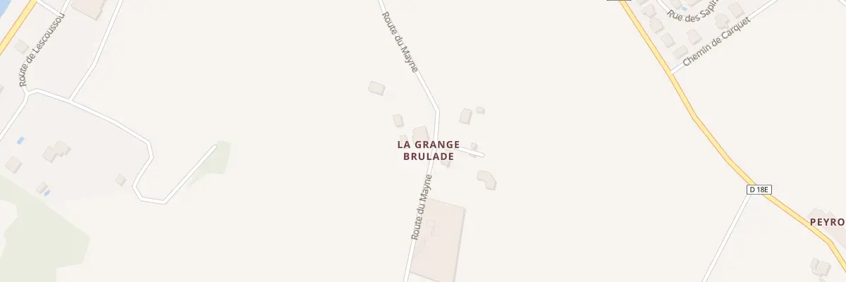 Plan du 16A Rte du Mayne à Eymet