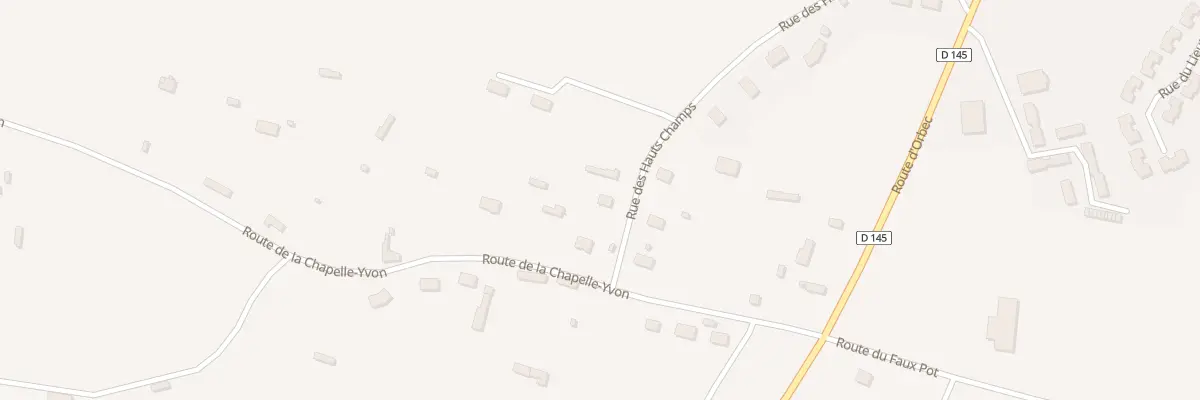 Plan du 12 Rue des Hauts Champs à Saint-Germain-la-Campagne