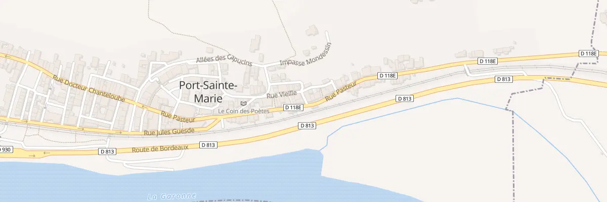 Plan du 18 Gr Grande Rue Vieille à Port-Sainte-Marie