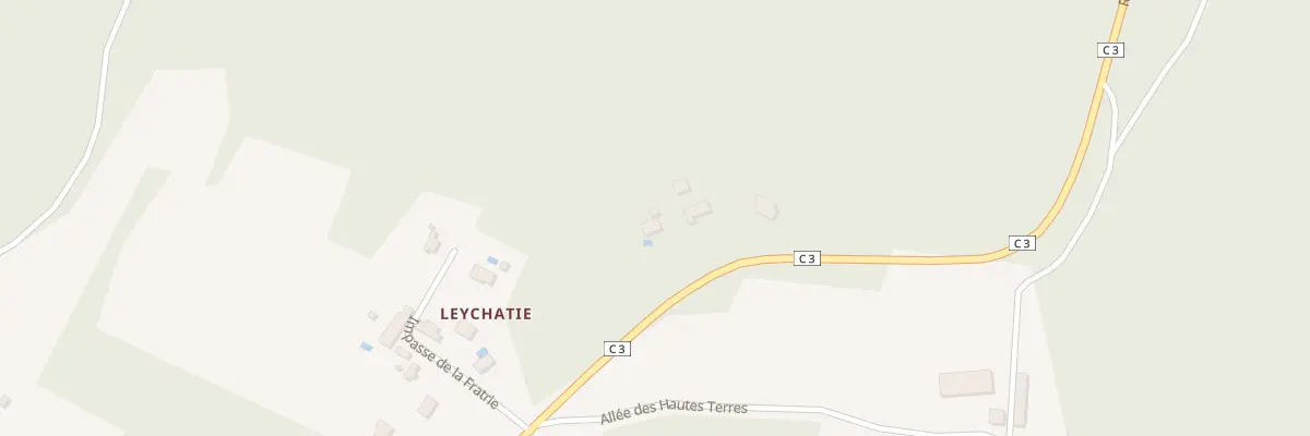 Plan du 541 Rte de la Pradelle à Bourgnac