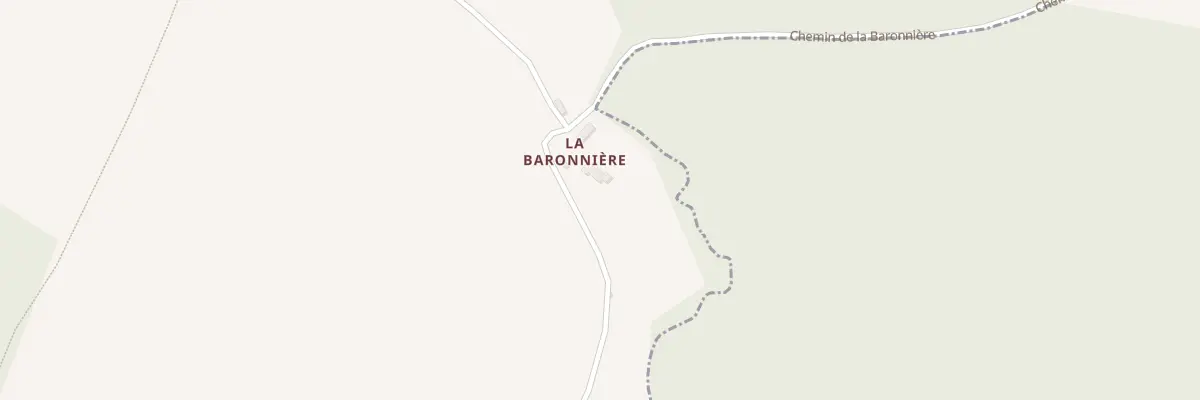 Plan du 1 Che de la Baronnière à Cordebugle
