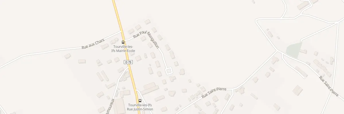Plan du 7 Rue Paul Monguillon à Tourville-les-Ifs