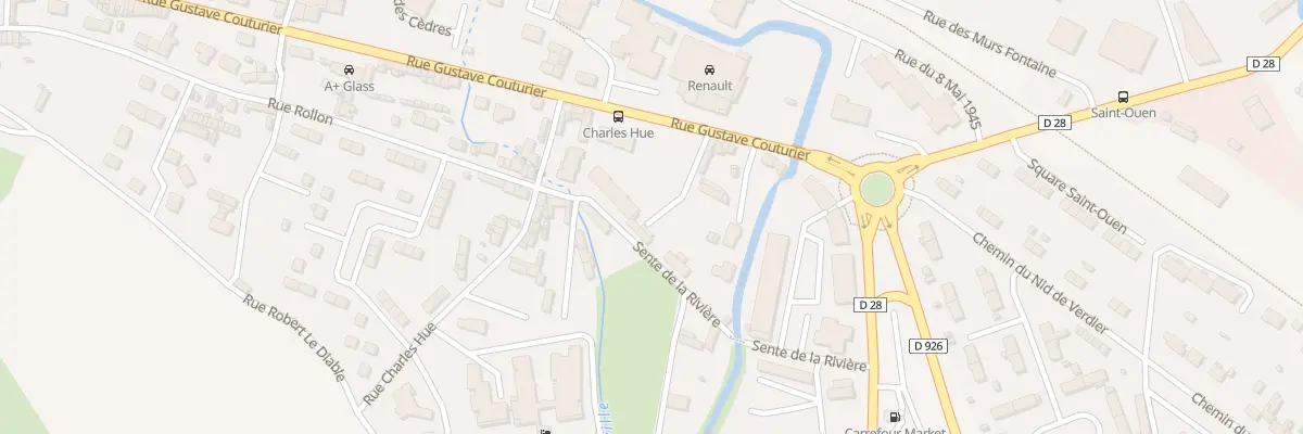 Plan du 184 Rue Gustave Couturier à Fécamp