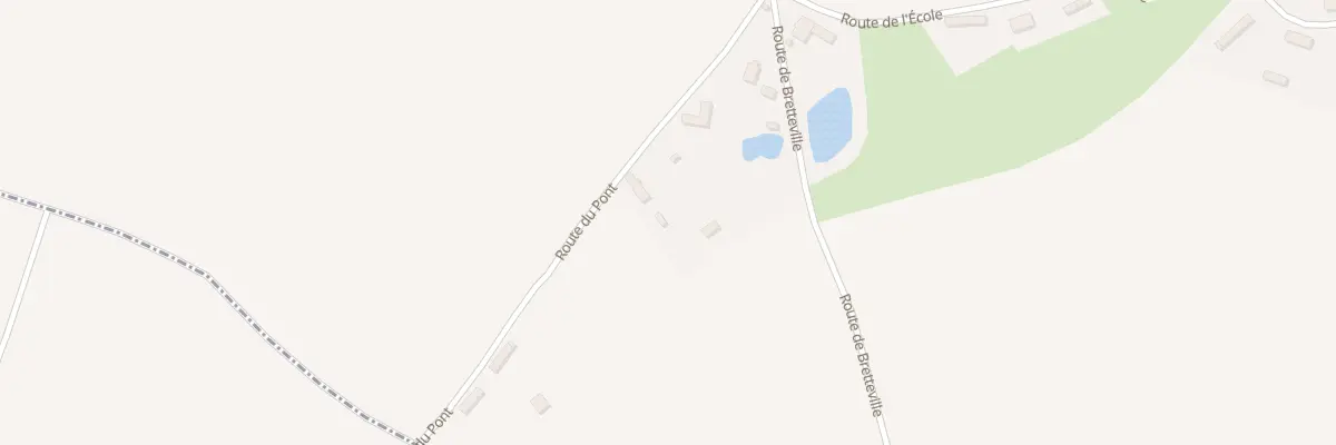 Plan du 139 Rte du Pont à Mentheville