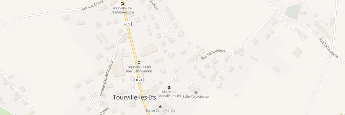 Plan du 110 Cite Saint Pierre à Tourville-les-Ifs