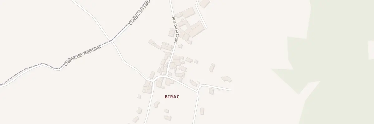 Plan du 5126 Birac à Saint-Germain-de-Montbron