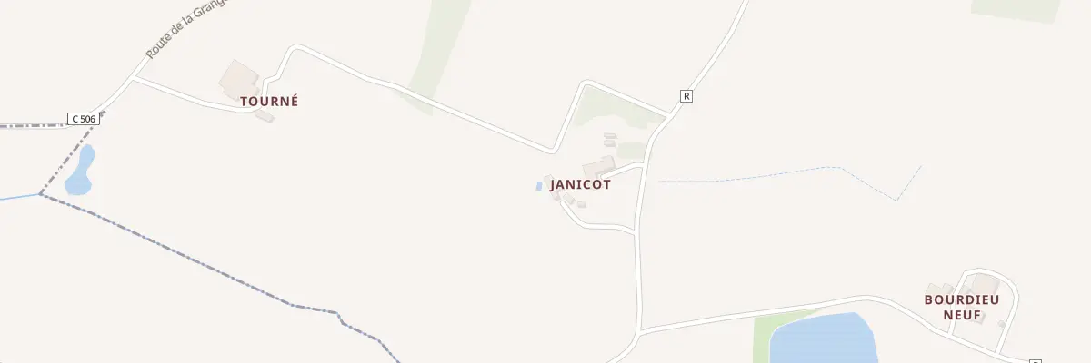 Plan du 324 Che Janicot à Calignac