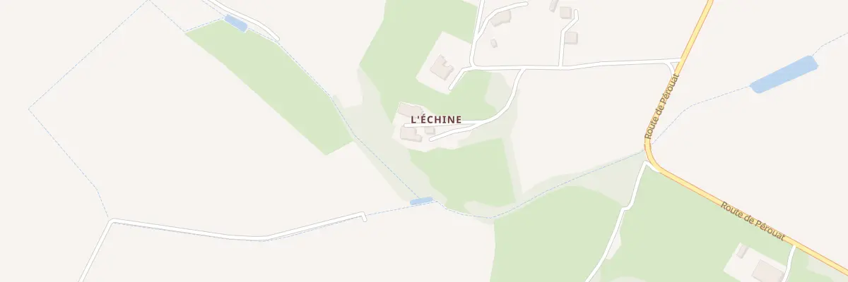 Plan du 145 Che Echine à Calignac