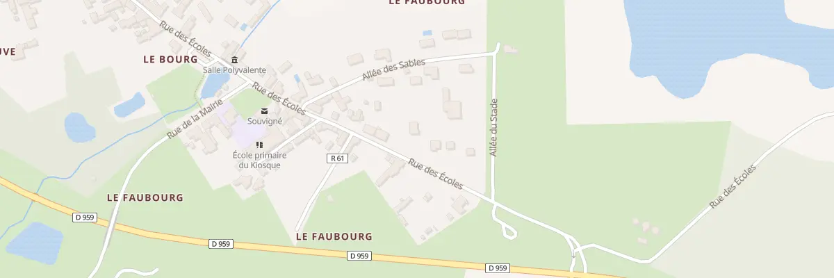 Plan du 39 Rue des Ecoles à Marray