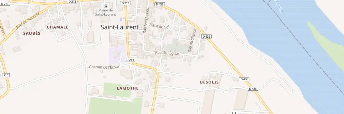 Plan du 5 Rue de l’Église à Saint-Laurent