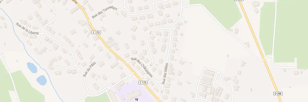 Plan du 4 Rue des Nousilles à Luceau