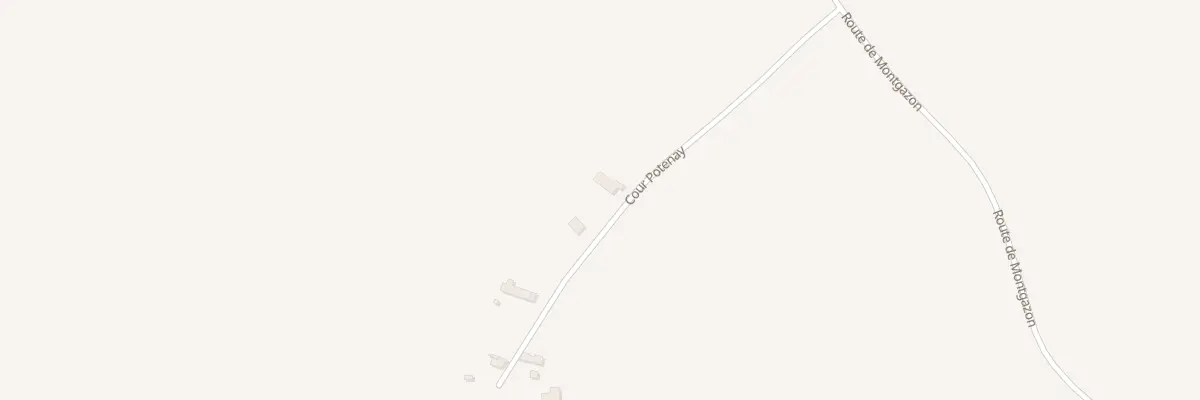 Plan du 2 Cour Potenay à Bures