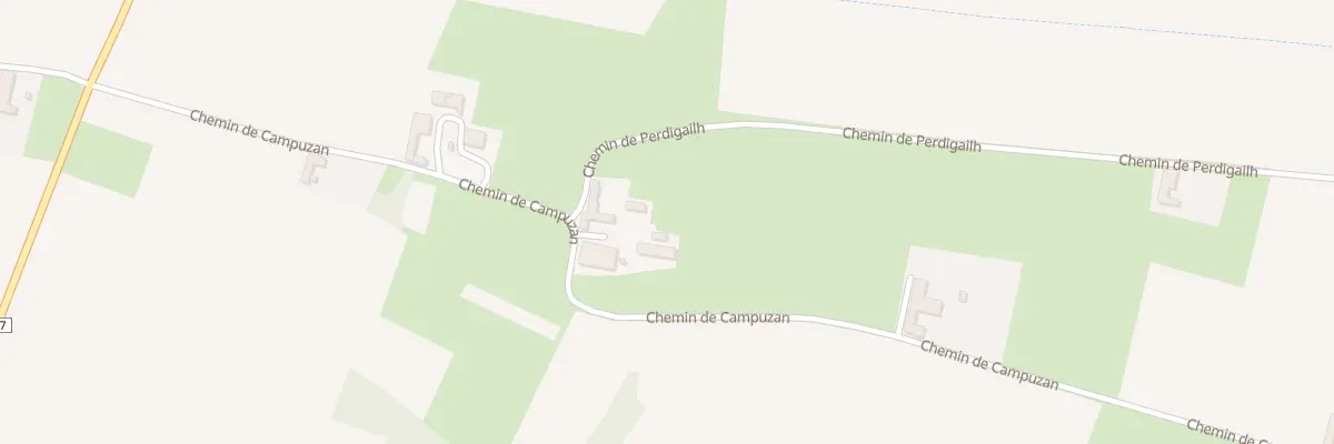 Plan du 9 Che de Campuzan à Puydarrieux