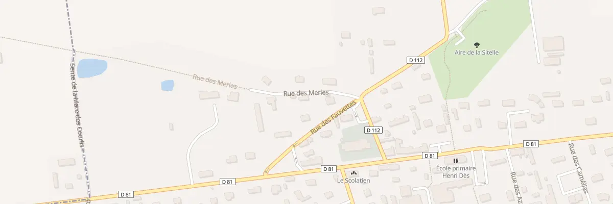 Plan du 5 Rue de la Fauvette à La Remuée