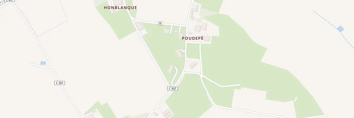 Plan du 1934 Rte de Garlies à Fieux