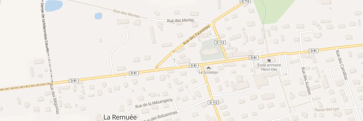 Plan du 9 Rue des Tilleuls à La Remuée