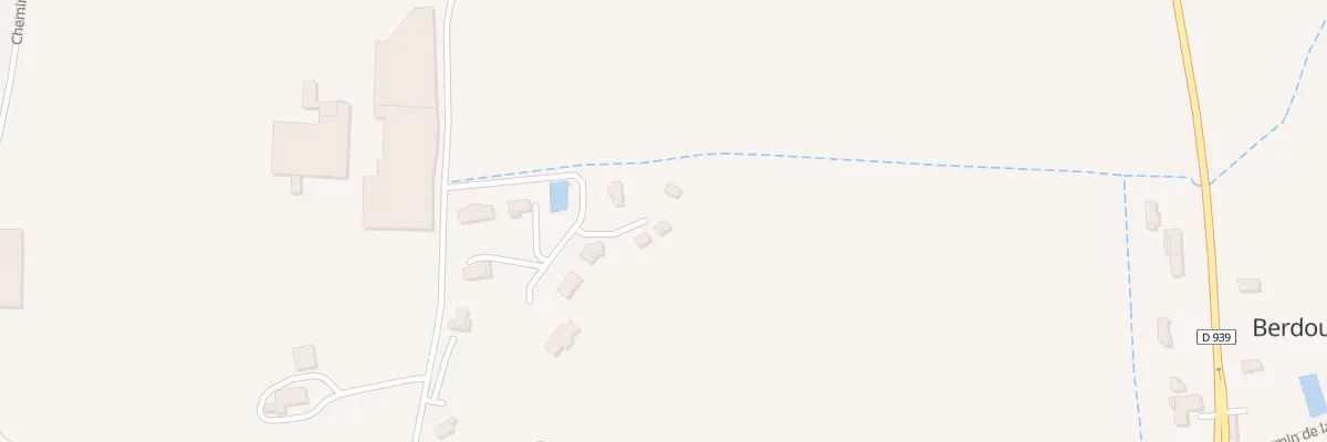 Plan du 5880 Aux Cousinès à Berdoues