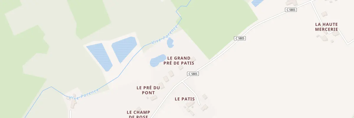 Plan du 5384 Le Grand Pre de Patis à Torcé-en-Vallée