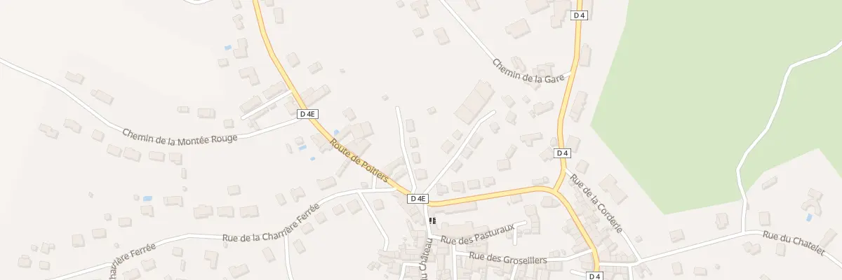 Plan du 6 Imp du Pre de l’Hospice à Charroux