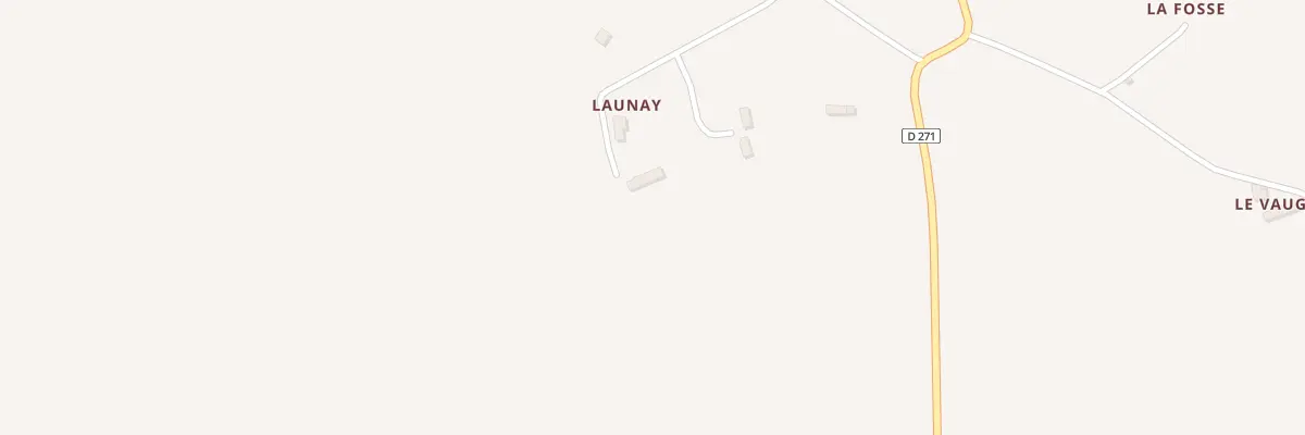 Plan du 38A Launay à Tellières-le-Plessis