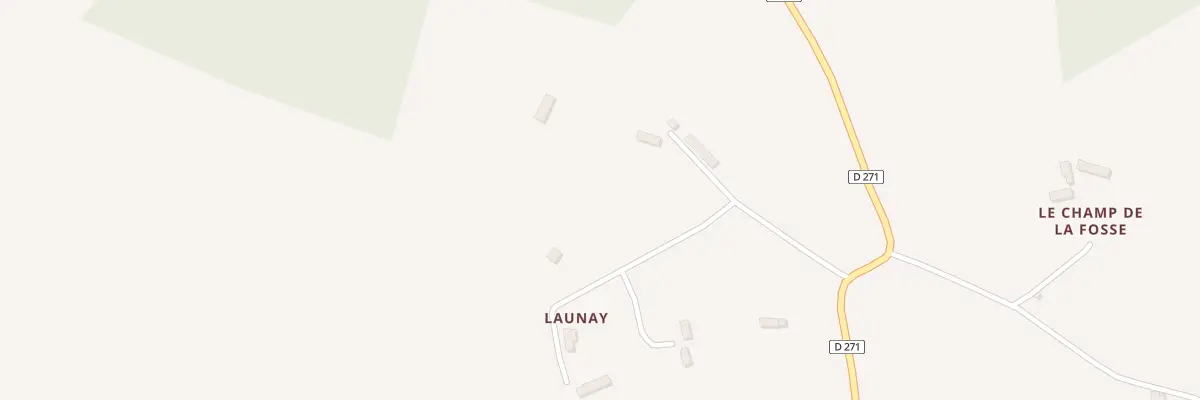 Plan du 38 Launay à Tellières-le-Plessis