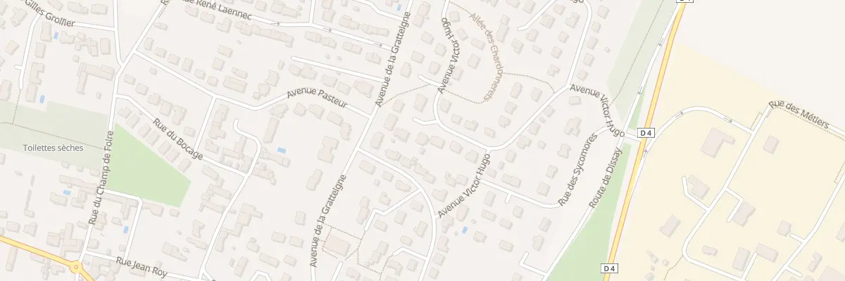 Plan du 1 All des Lilas à Saint-Georges-lès-Baillargeaux