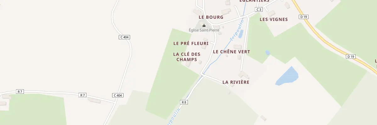 Plan du 5071 La Clé des Champs à Terrehault
