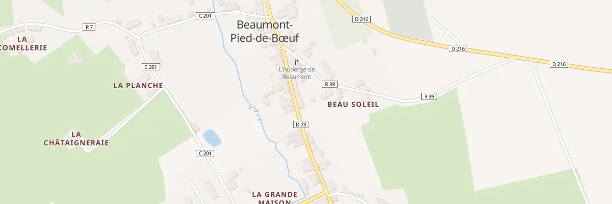 Plan du 18 Rue de la Tour à Beaumont-Pied-de-Bœuf