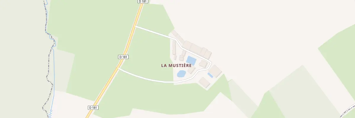 Plan du 5053 La Mustiere à Terrehault