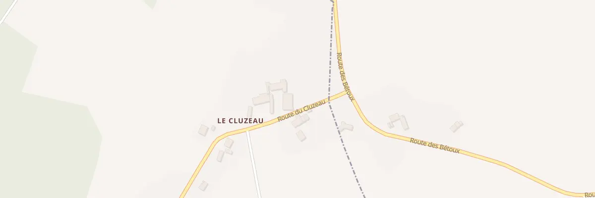 Plan du 49 Le Cluzeau Nord aux Lèches