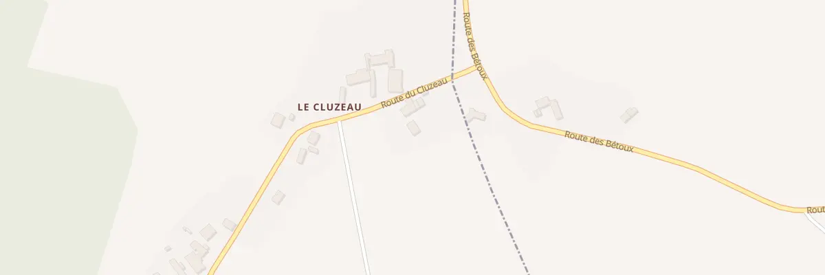 Plan du 50A Le Cluzeau Est à Lunas