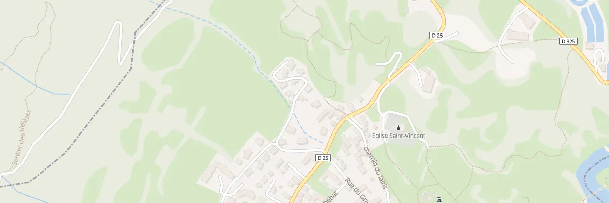 Plan du 5143 Haou à Génos