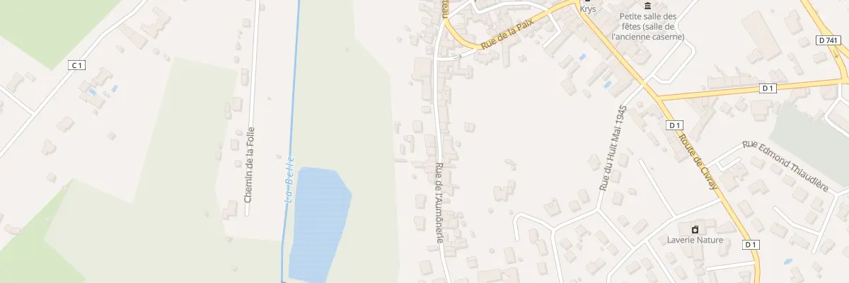 Plan du 9 Rue de l’Aumônerie à Gençay