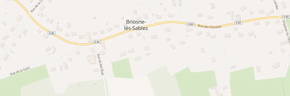 Plan du 29 Rue des Floralies à Briosne-lès-Sables