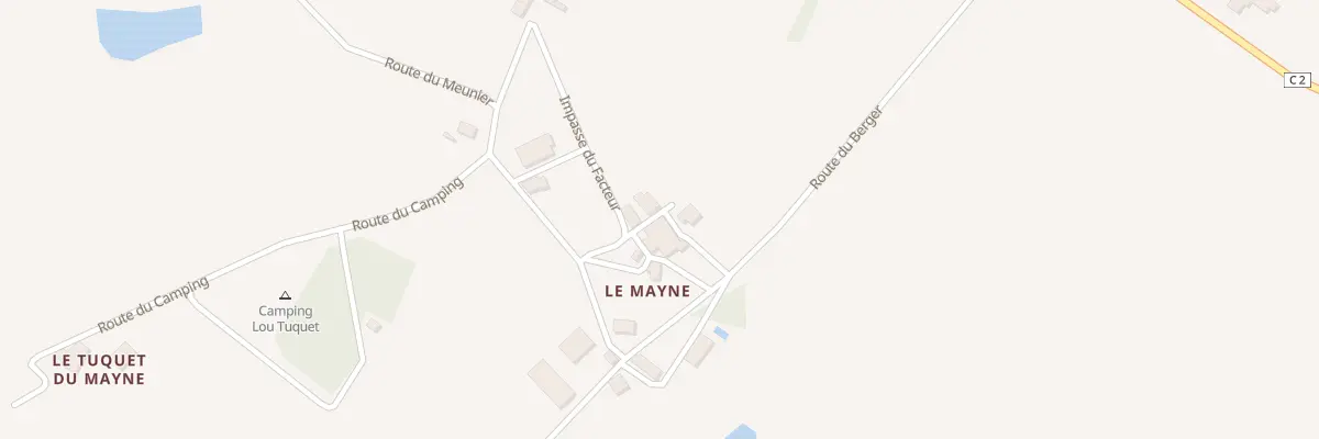 Plan du 47 All du Verger à Fonroque
