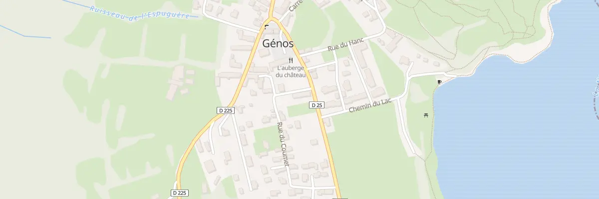 Plan de Cap Det Carre à Génos