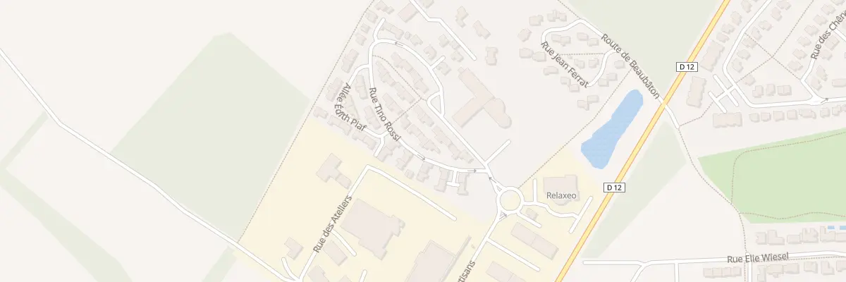 Plan du 146 Rue Tino Rossi à Mignaloux-Beauvoir
