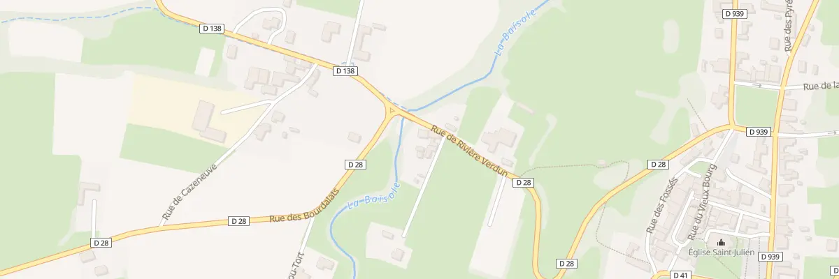 Plan du 15 Rue de Rivière-verdun à Galan