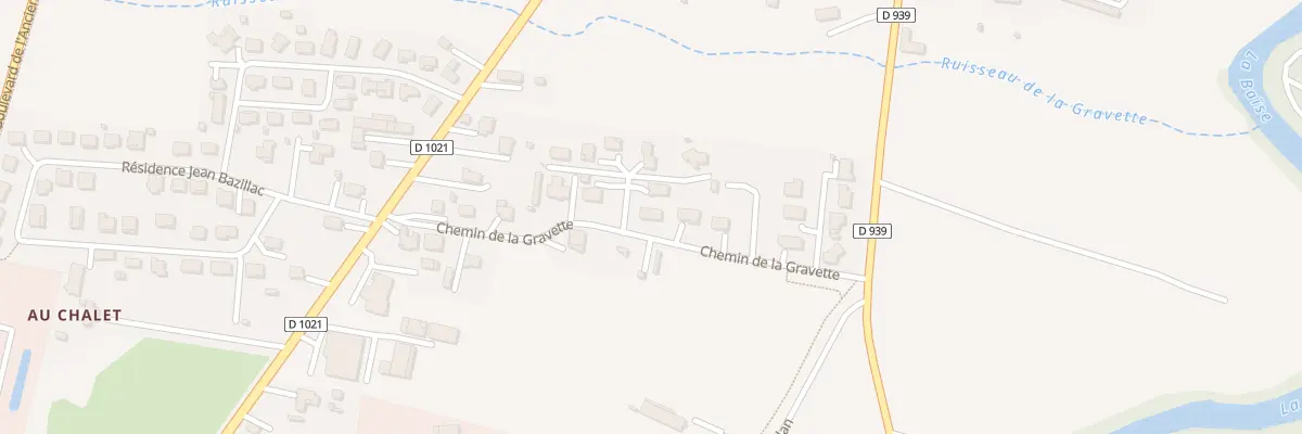 Plan du 7 Rue des Eglantiers à Mirande