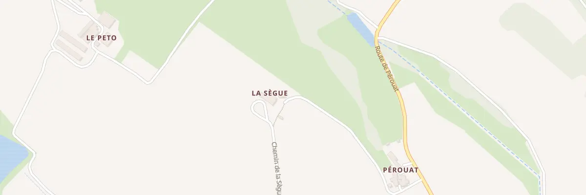 Plan du 1359 Rte de Perouat à Calignac