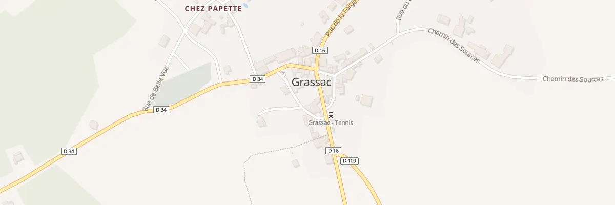 Plan du 4 Rue Es Poilus à Grassac