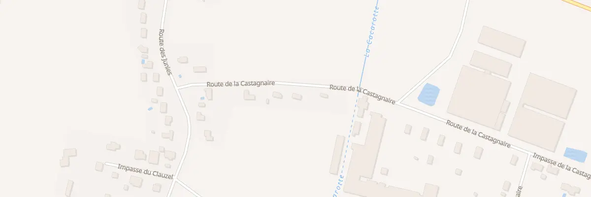 Plan du 8 Rte de la Castagnaire à Prigonrieux