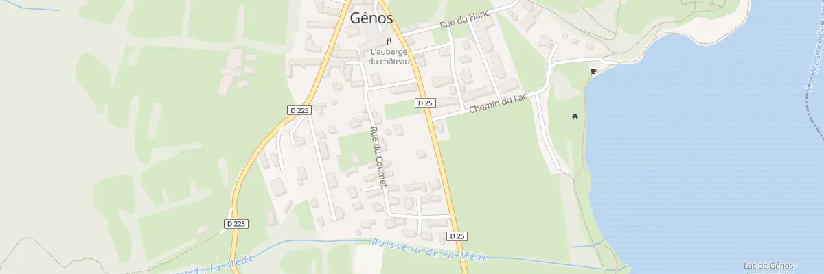 Plan du 5043A Cap Det Carre à Génos
