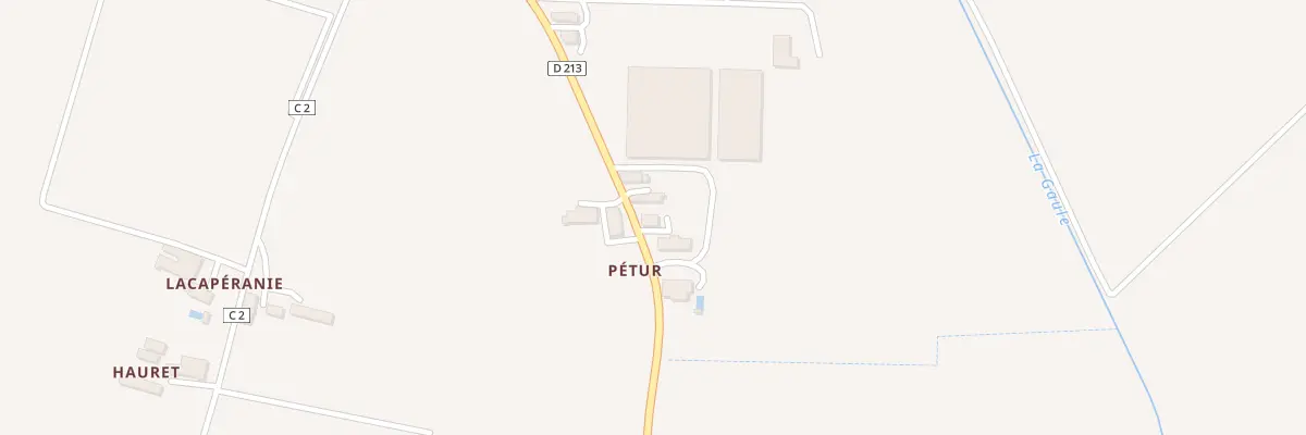 Plan du 849 Rte de Bruch à Saint-Laurent