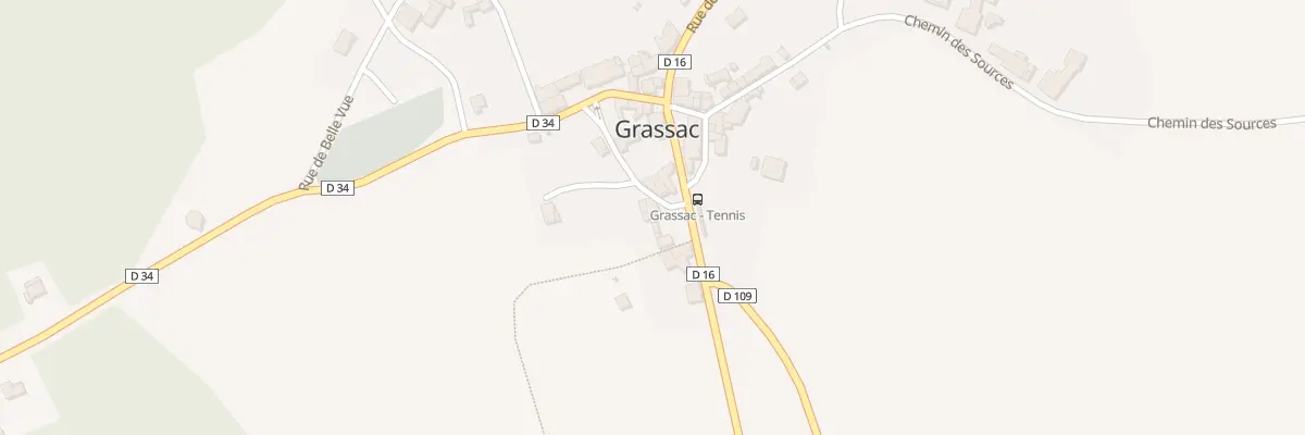 Plan du 3 Rue Es Poilus à Grassac