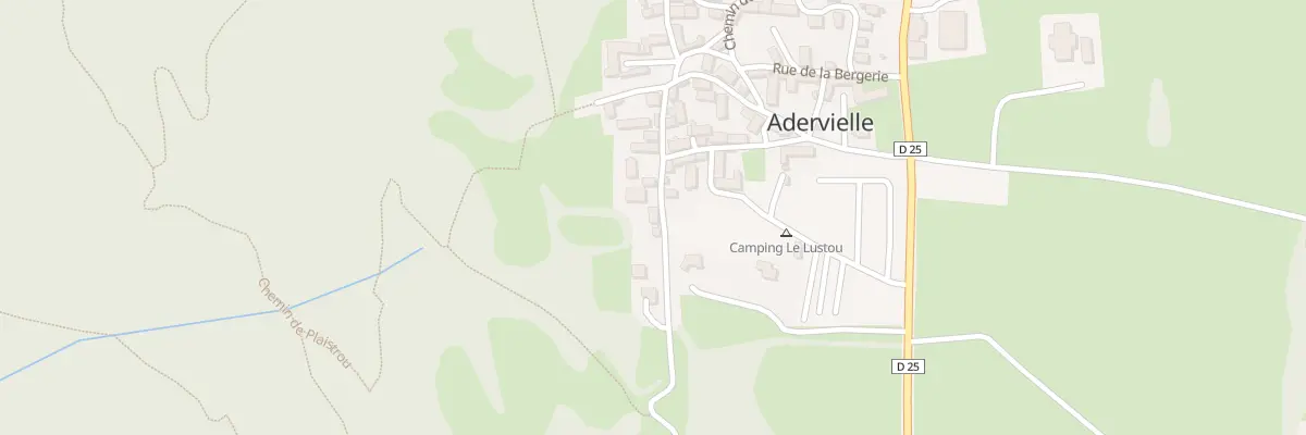 Plan du 30 Che de Nabias à Adervielle-Pouchergues