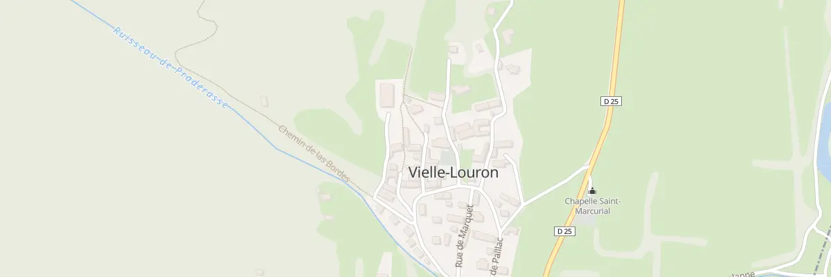 Plan du 65 Imp de Trespailles à Vielle-Louron