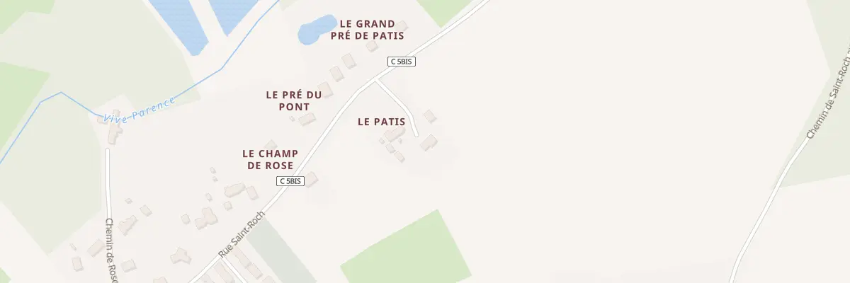 Plan du 5059 Le Patis à Torcé-en-Vallée