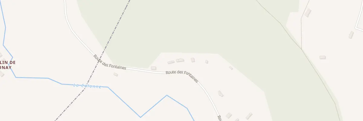 Plan du 50 Rte des Fontaines à Asnières