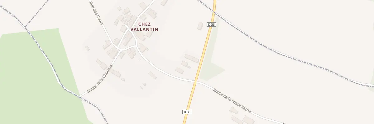 Plan du 5002 Chez Vallantin à Turgon